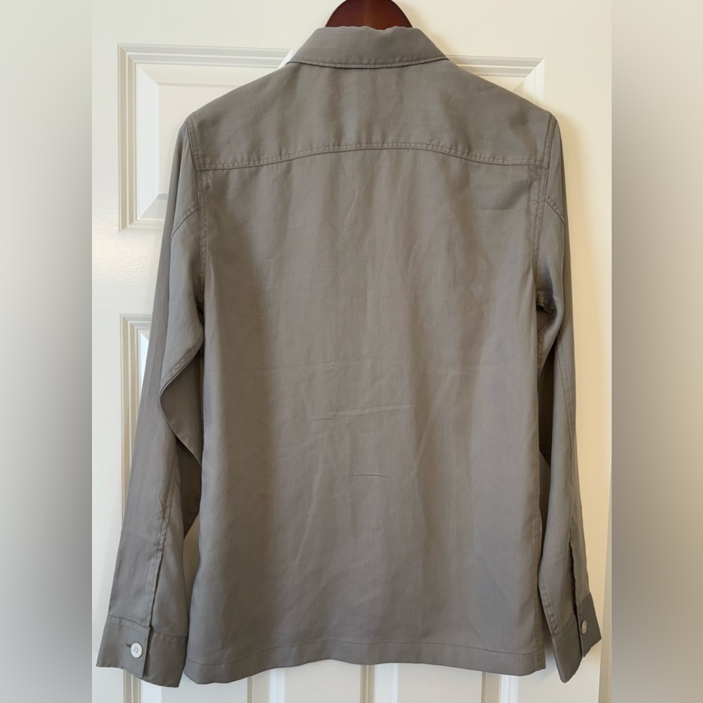 AllSaints Penang LS Shirt Button Down Ling Sleeve Size XS - Picture 2 of 9